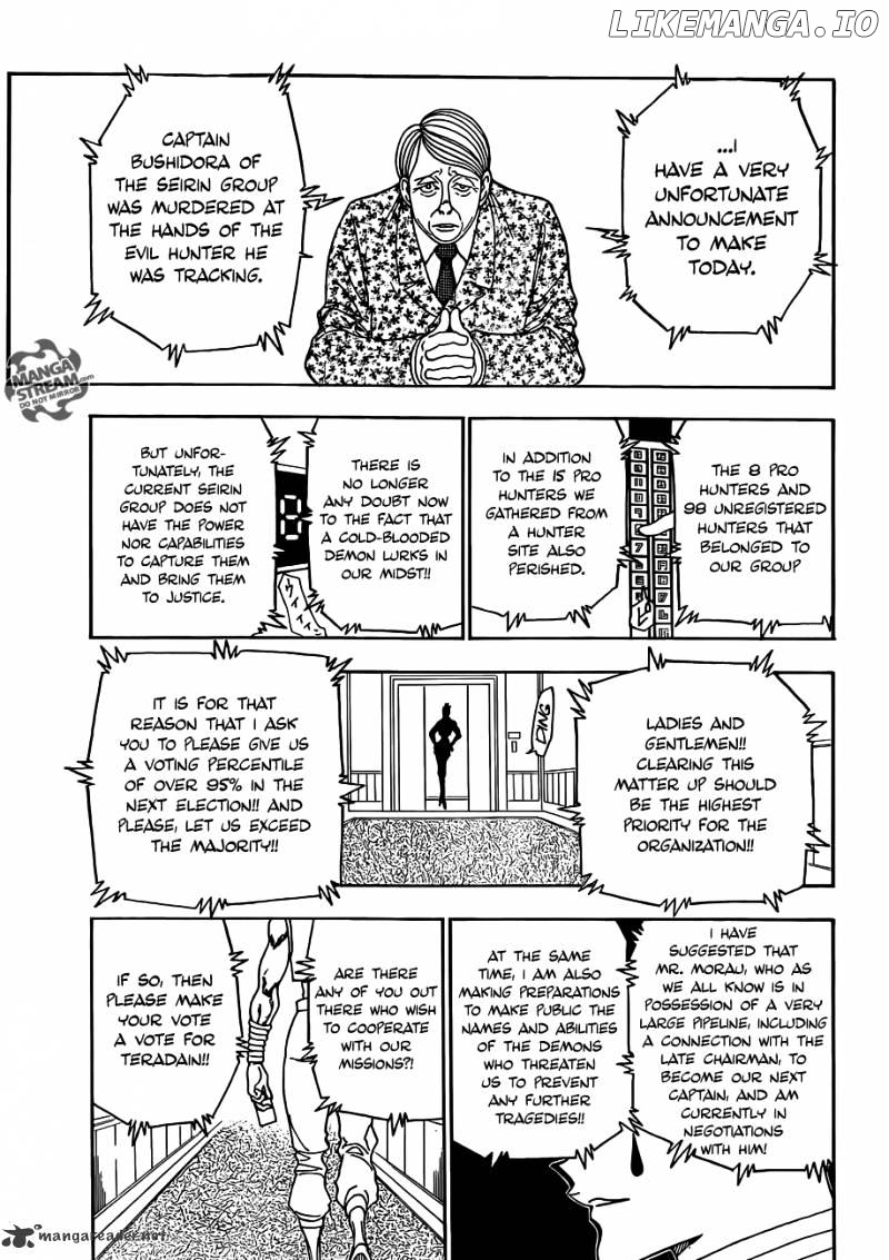 Hunter x Hunter, Chapter 330 image 16